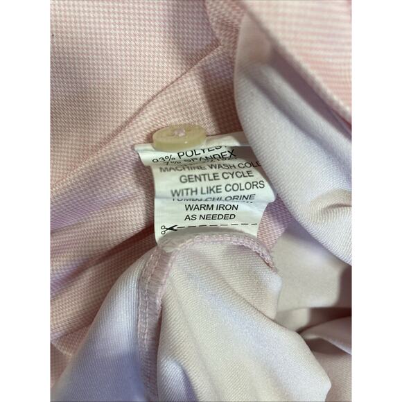 Johnnie O Shirt Mens Extra Large Pink Polo Preppy Surf Summer Beach Golf XL - Picture 5 of 8